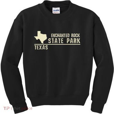 Tx Souvenir Texas Enchanted Rock State Park Kids Sweatshirt