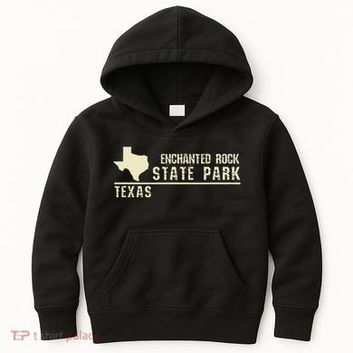 Tx Souvenir Texas Enchanted Rock State Park Kids Hoodie
