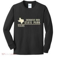 Tx Souvenir Texas Enchanted Rock State Park Kids Long Sleeve Shirt thumb 0