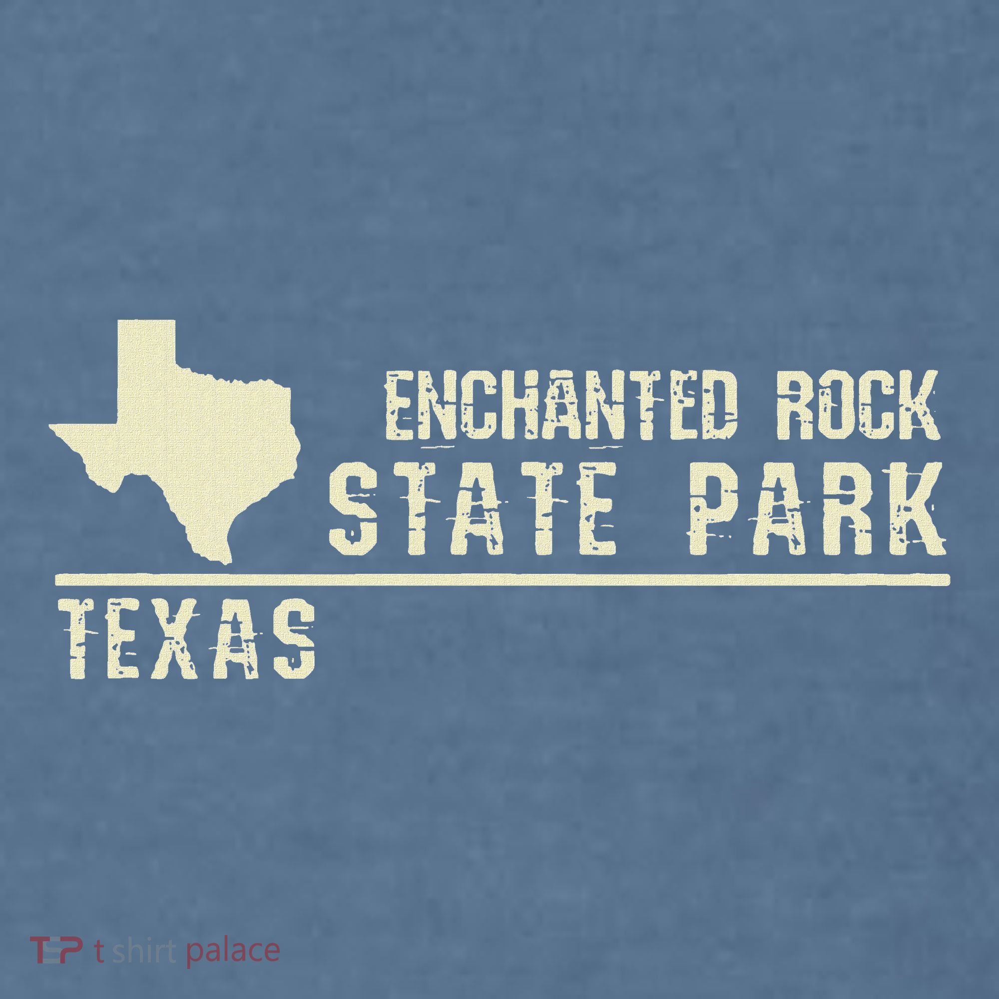 Tx Souvenir Texas Enchanted Rock State Park Comfort Colors Garment-Dyed Hooded Sweatshirt