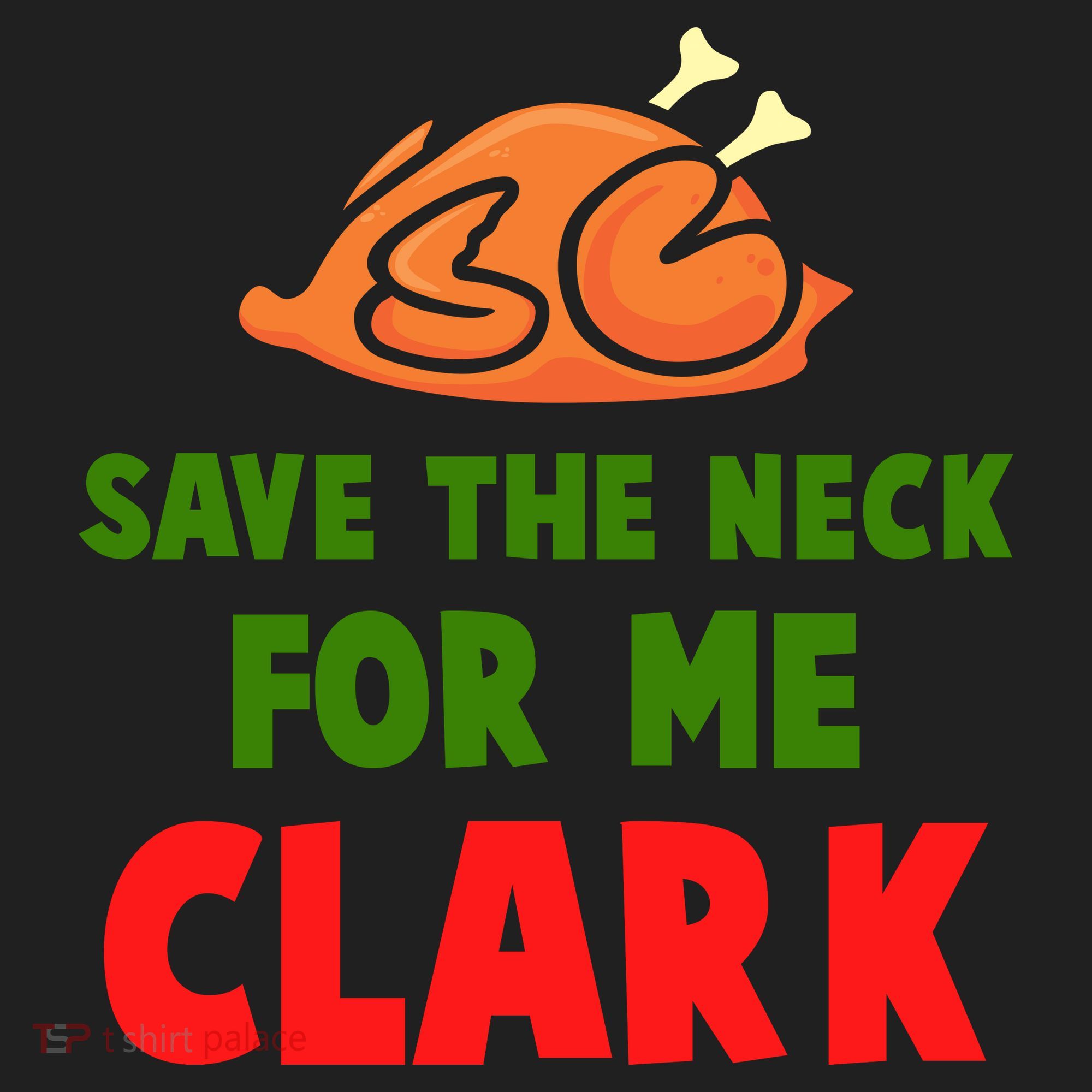 Thanksgiving Save The Neck For Me Clark Clark Essential Beanie