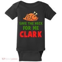 Thanksgiving Save The Neck For Me Clark Clark Essential Baby Bodysuit thumb 0