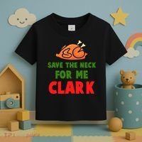 Thanksgiving Save The Neck For Me Clark Clark Essential Toddler T-Shirt thumb 3