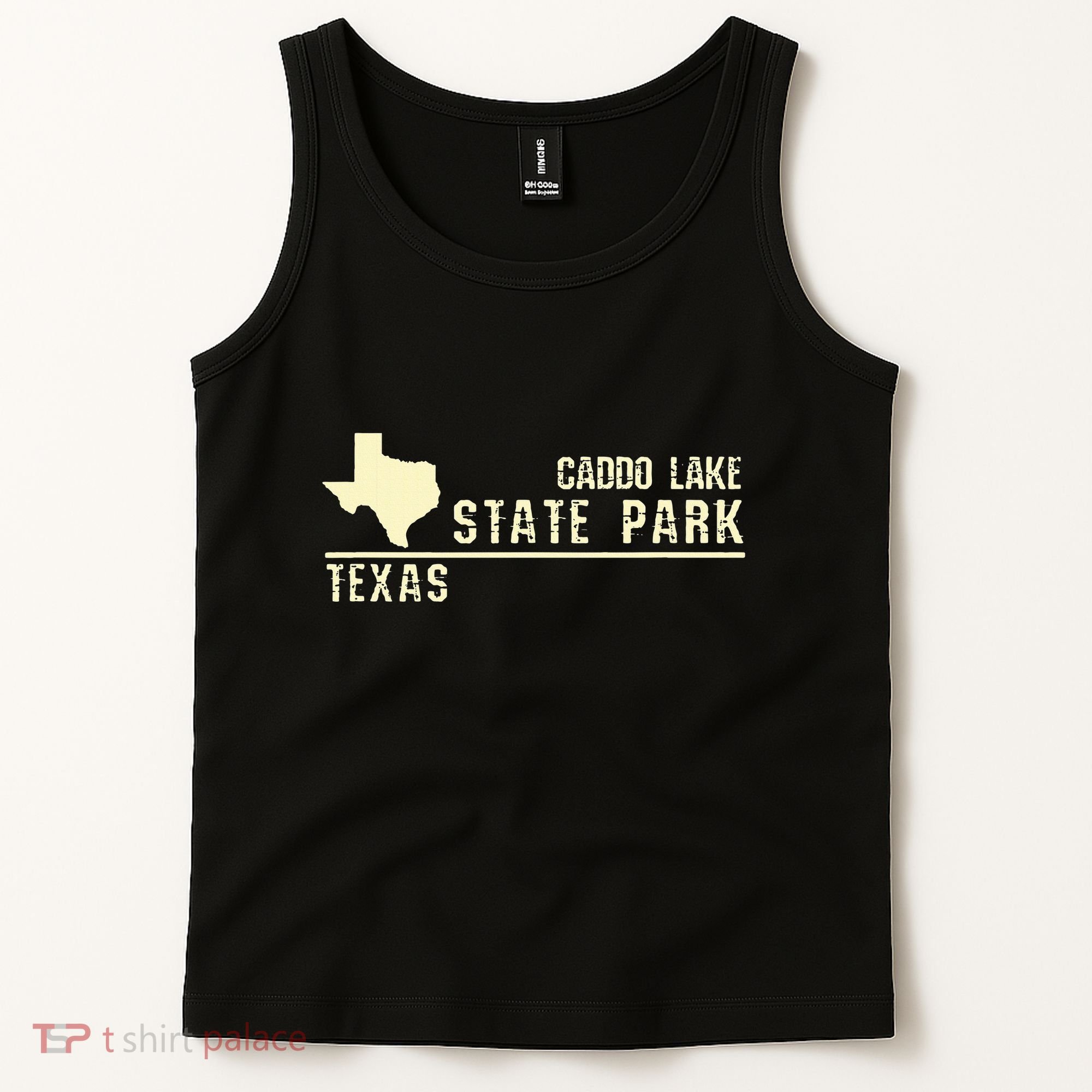 Tx Souvenir Texas Caddo Lake State Park Tank Top