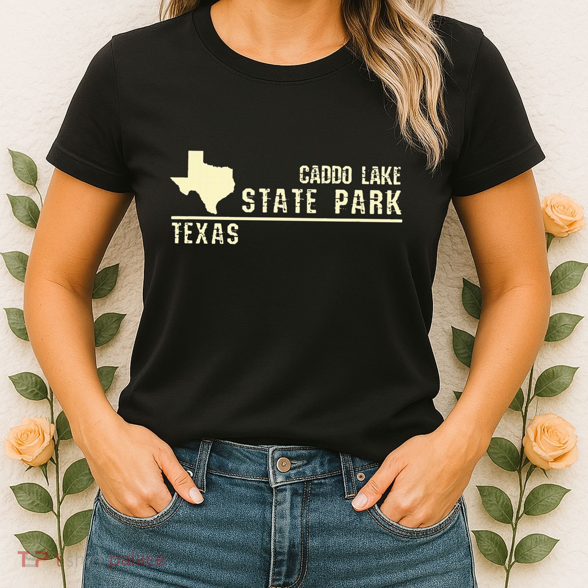 Tx Souvenir Texas Caddo Lake State Park Women's T-Shirt