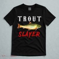 Trout Slayer Trout Fishing For Anlgers T-Shirt thumb 5