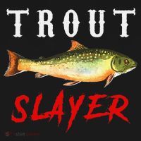 Trout Slayer Trout Fishing For Anlgers Women's Hoodie thumb 2