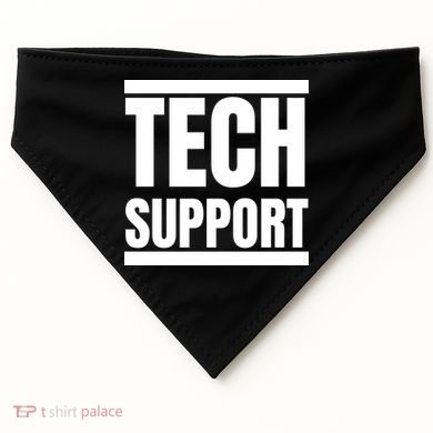 Tech Support USA-Made Doggie Bandana