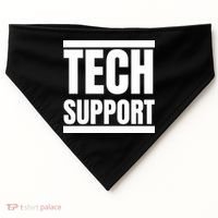 Tech Support USA-Made Doggie Bandana thumb 0