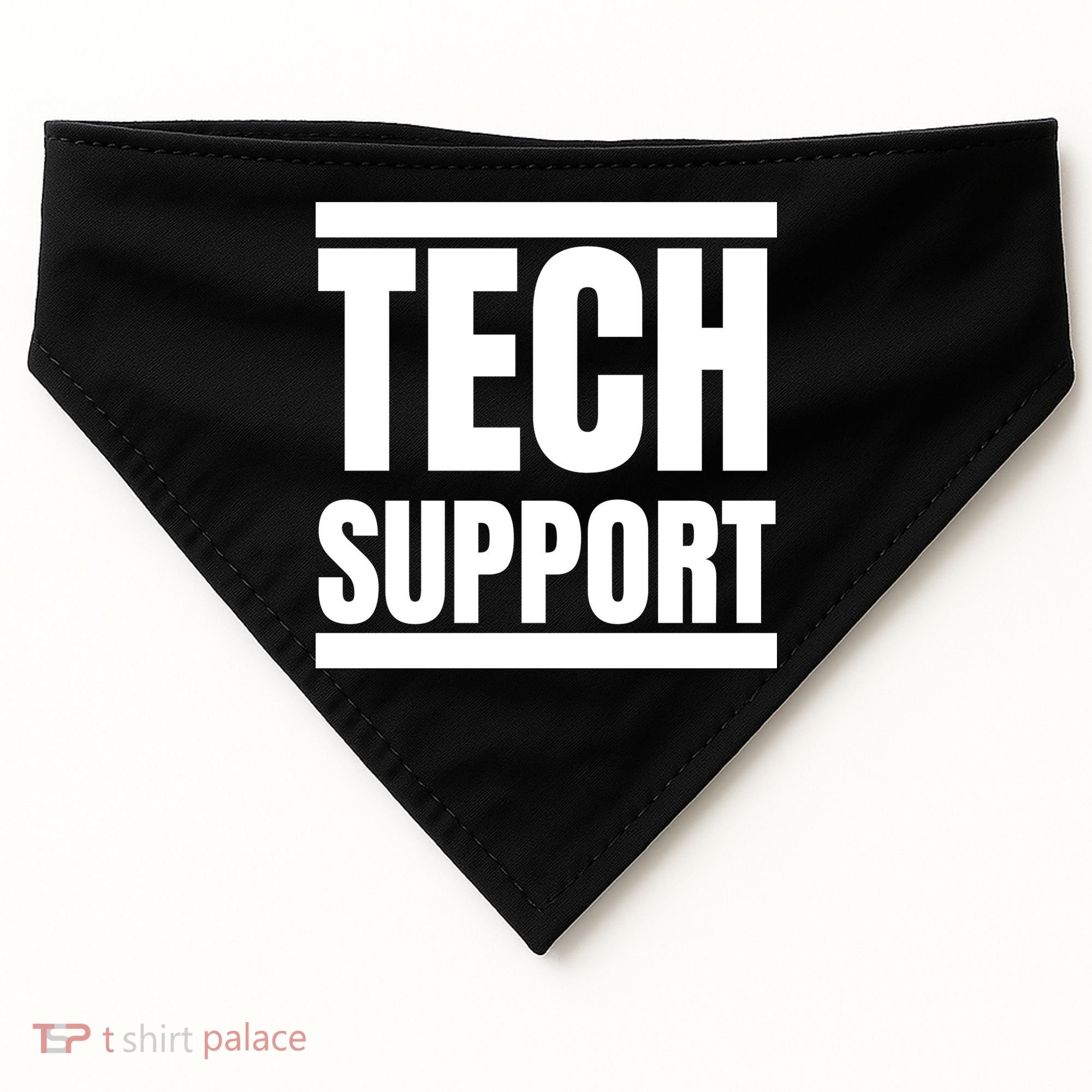 Tech Support USA-Made Doggie Bandana
