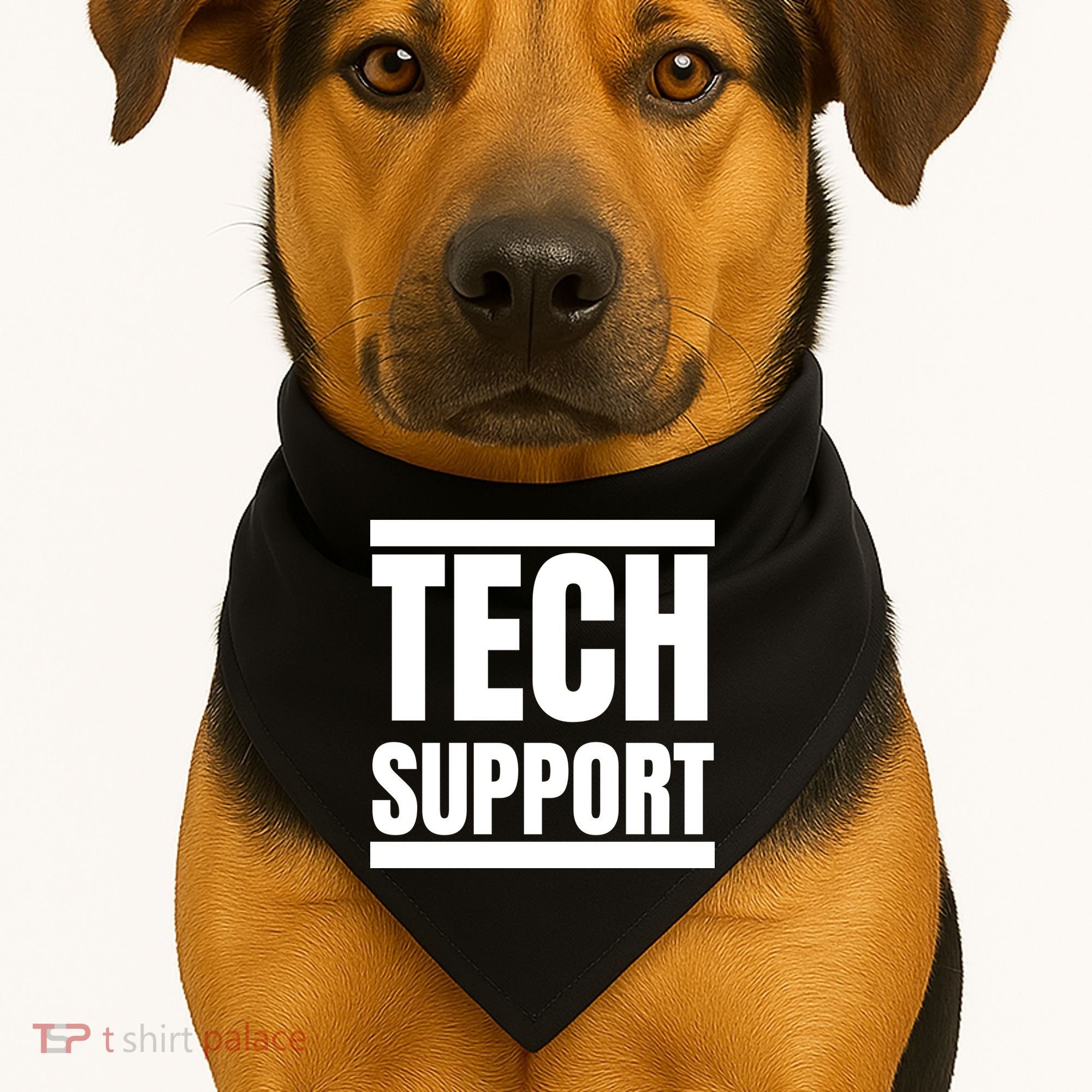 Tech Support USA-Made Doggie Bandana