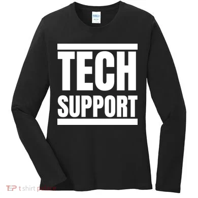 Tech Support Women's Long Sleeve Shirt