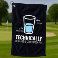 Technically Science Golf Towel thumb 1