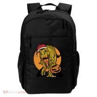 TRex Santa Trick Or Treating Halloween Funny Backpack thumb 0