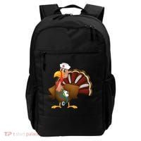 Thanksgiving Scrub Tops Turkey Nurse Gift Holiday Nursing Cool Gift Backpack thumb 0