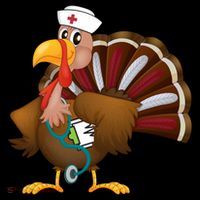 Thanksgiving Scrub Tops Turkey Nurse Gift Holiday Nursing Cool Gift Coffee Mug thumb 5