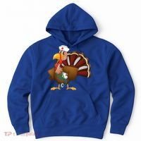 Thanksgiving Scrub Tops Turkey Nurse Gift Holiday Nursing Cool Gift Hoodie thumb 0