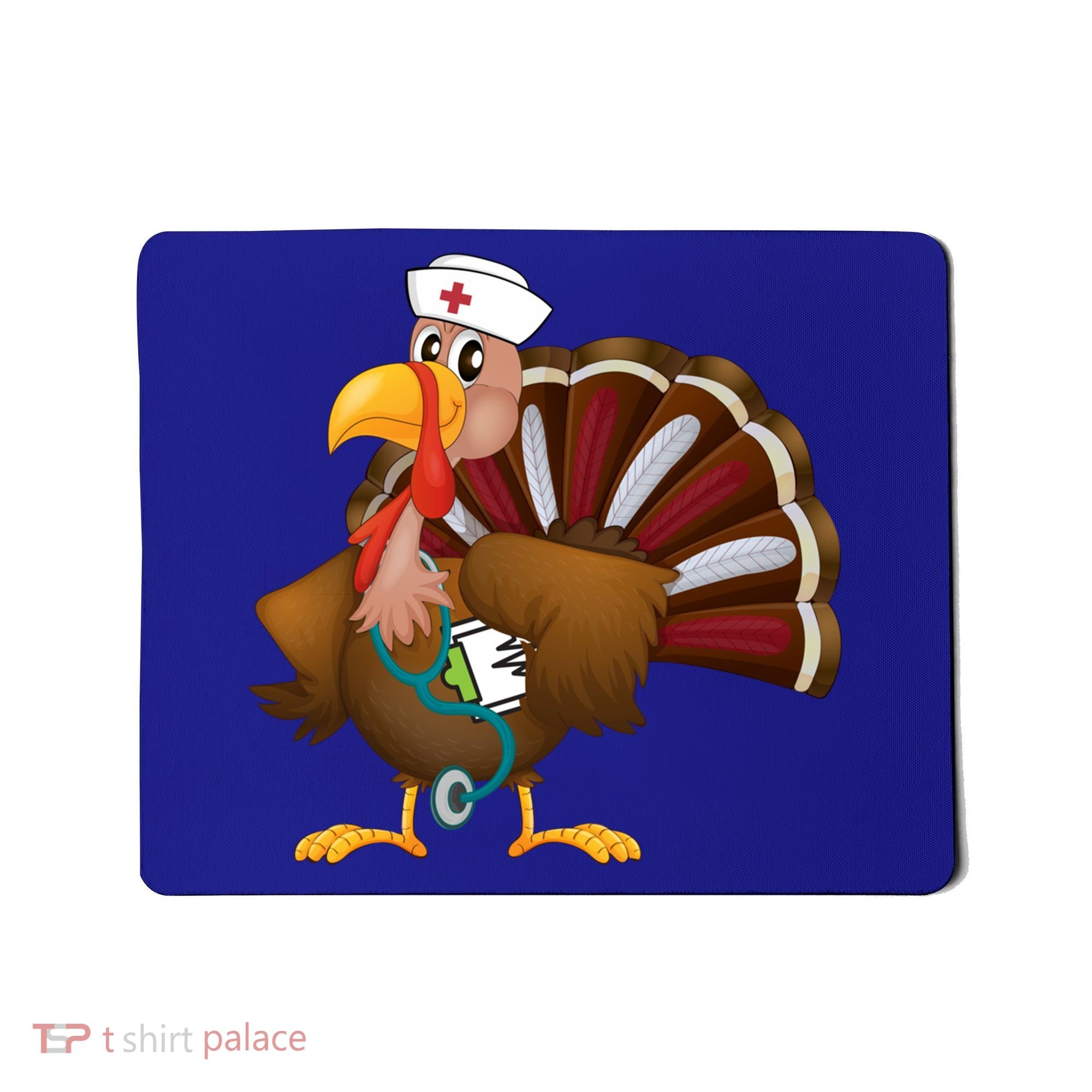 Thanksgiving Scrub Tops Turkey Nurse Gift Holiday Nursing Cool Gift Mousepad
