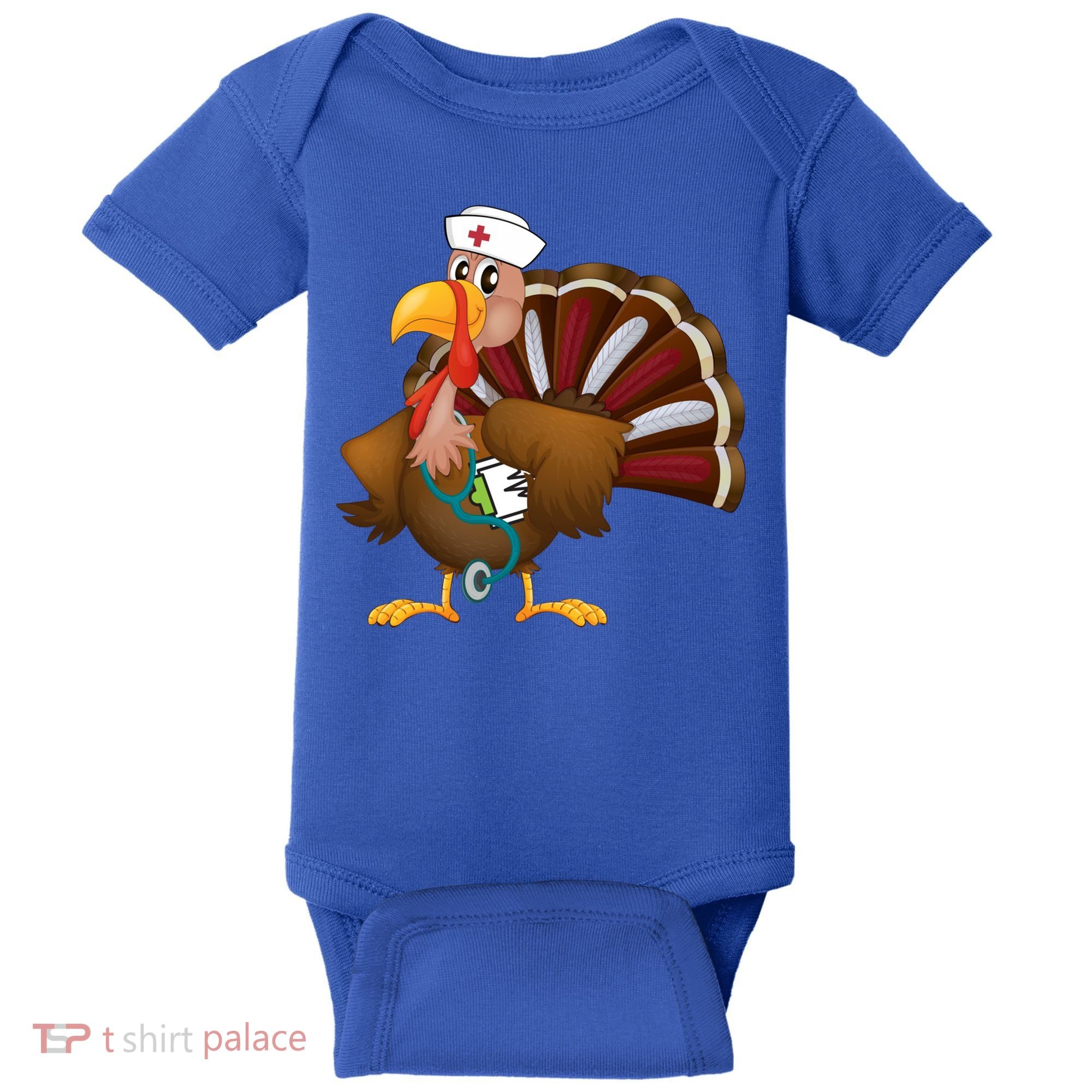 Thanksgiving Scrub Tops Turkey Nurse Gift Holiday Nursing Cool Gift Baby Bodysuit