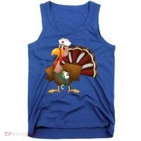 Thanksgiving Scrub Tops Turkey Nurse Gift Holiday Nursing Cool Gift Tank Top thumb 0