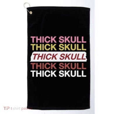 Thick Skull Golf Towel