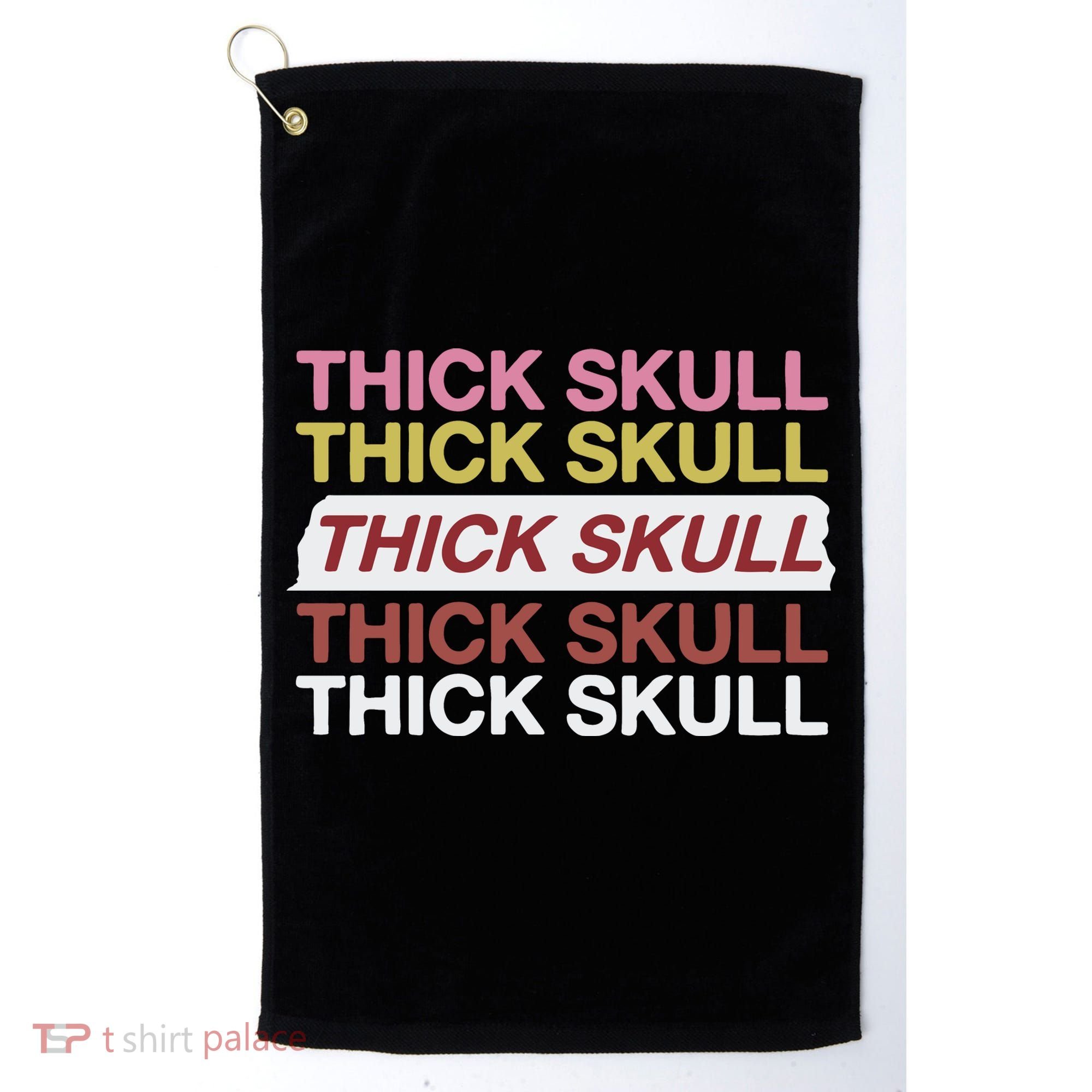 Thick Skull Golf Towel