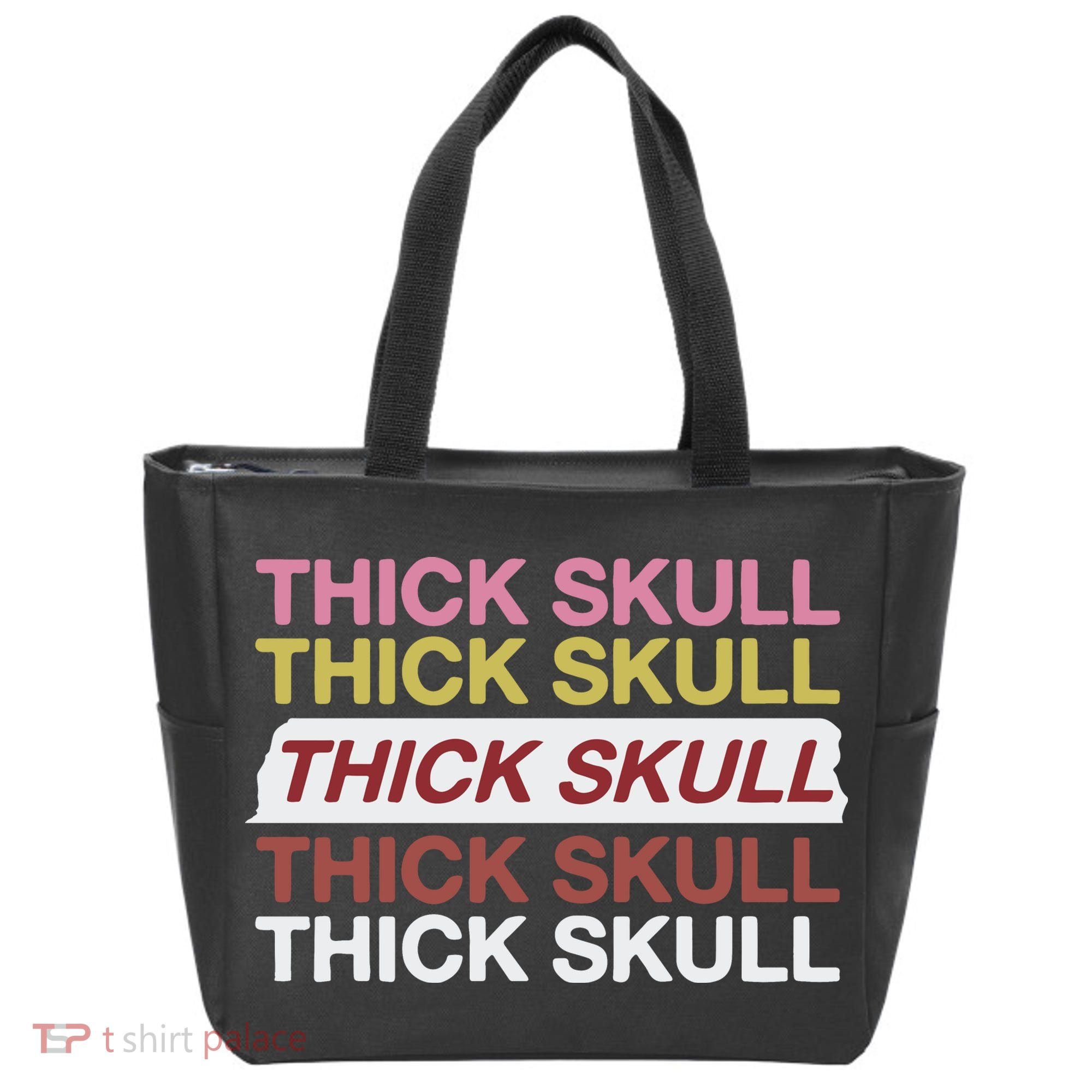 Thick Skull Tote Bag