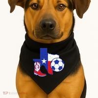 Texas Soccer USA-Made Doggie Bandana thumb 1