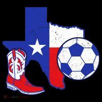 Texas Soccer Button thumb 1