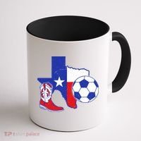 Texas Soccer Coffee Mug thumb 1