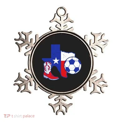 Texas Soccer Ornament