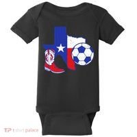 Texas Soccer Baby Bodysuit thumb 0