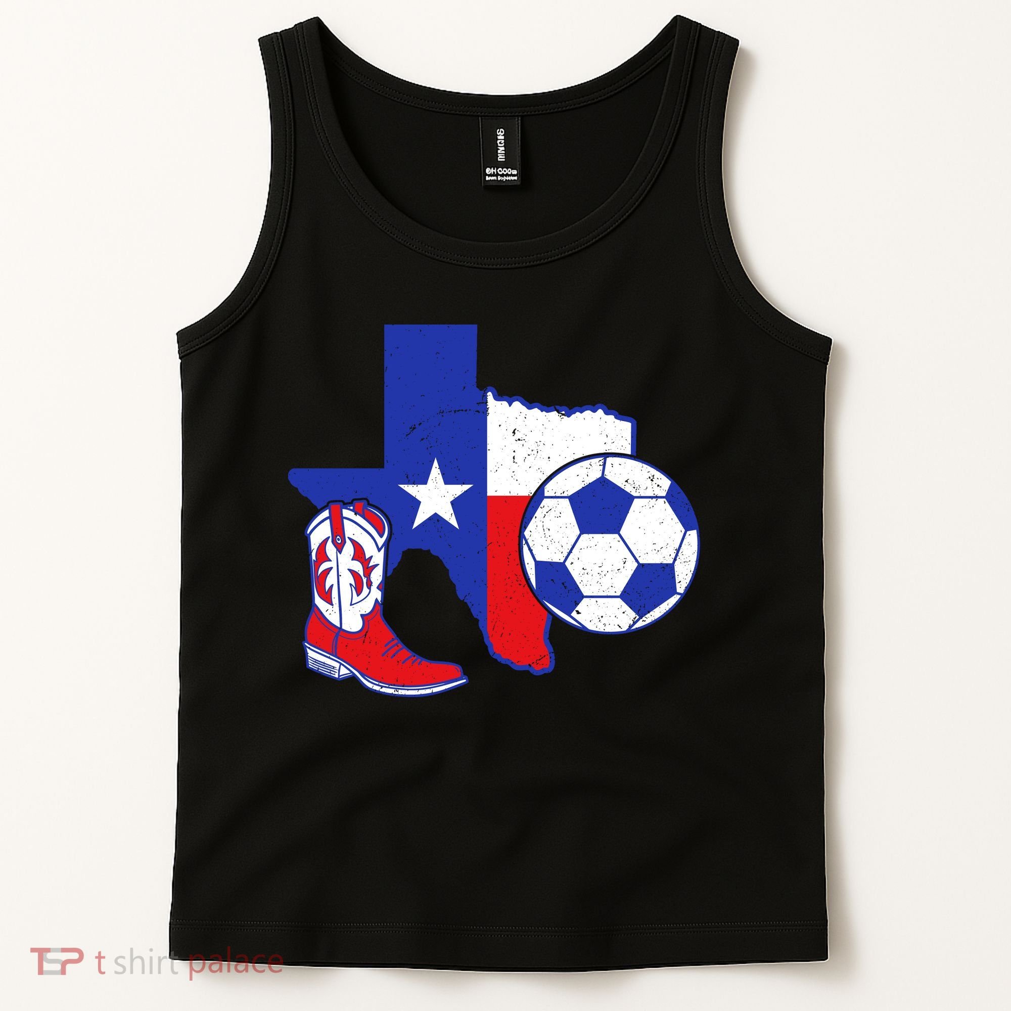 Texas Soccer Tank Top