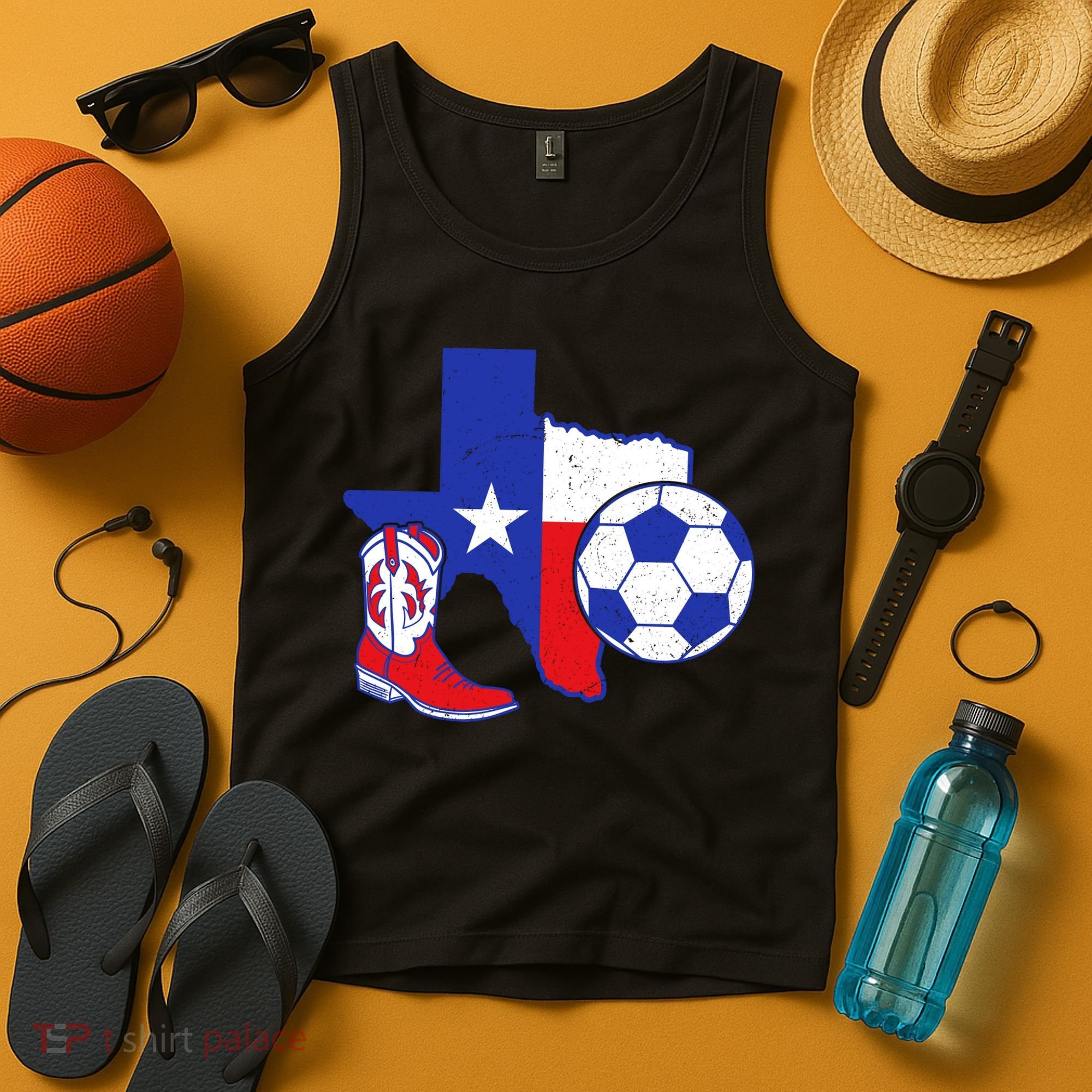 Texas Soccer Tank Top
