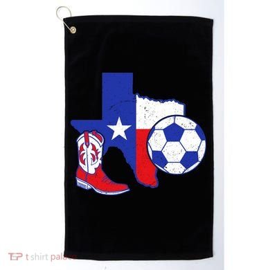 Texas Soccer Golf Towel