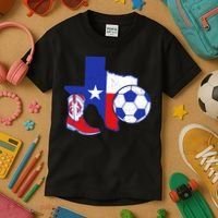 Texas Soccer Kids T-Shirt thumb 3