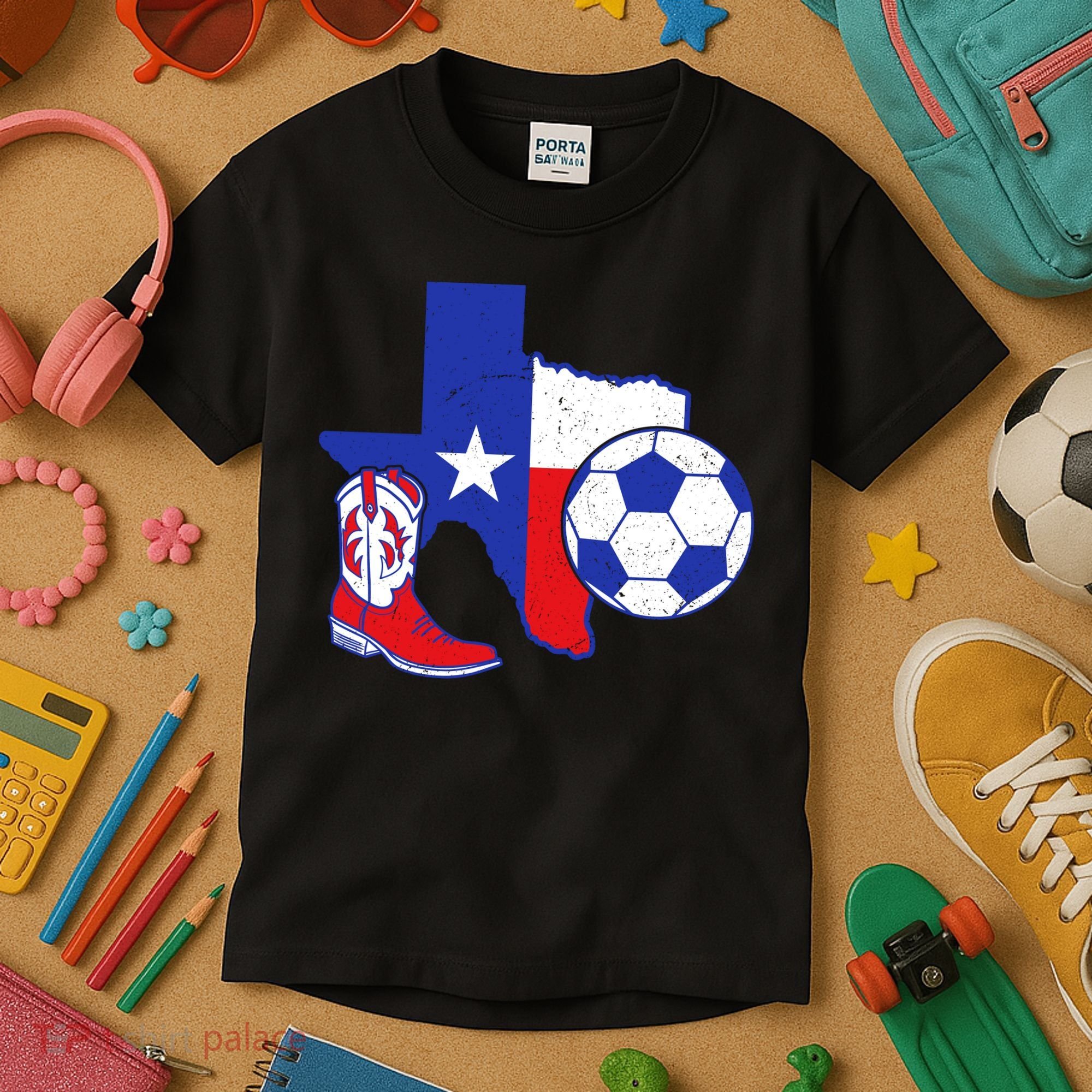 Texas Soccer Kids T-Shirt
