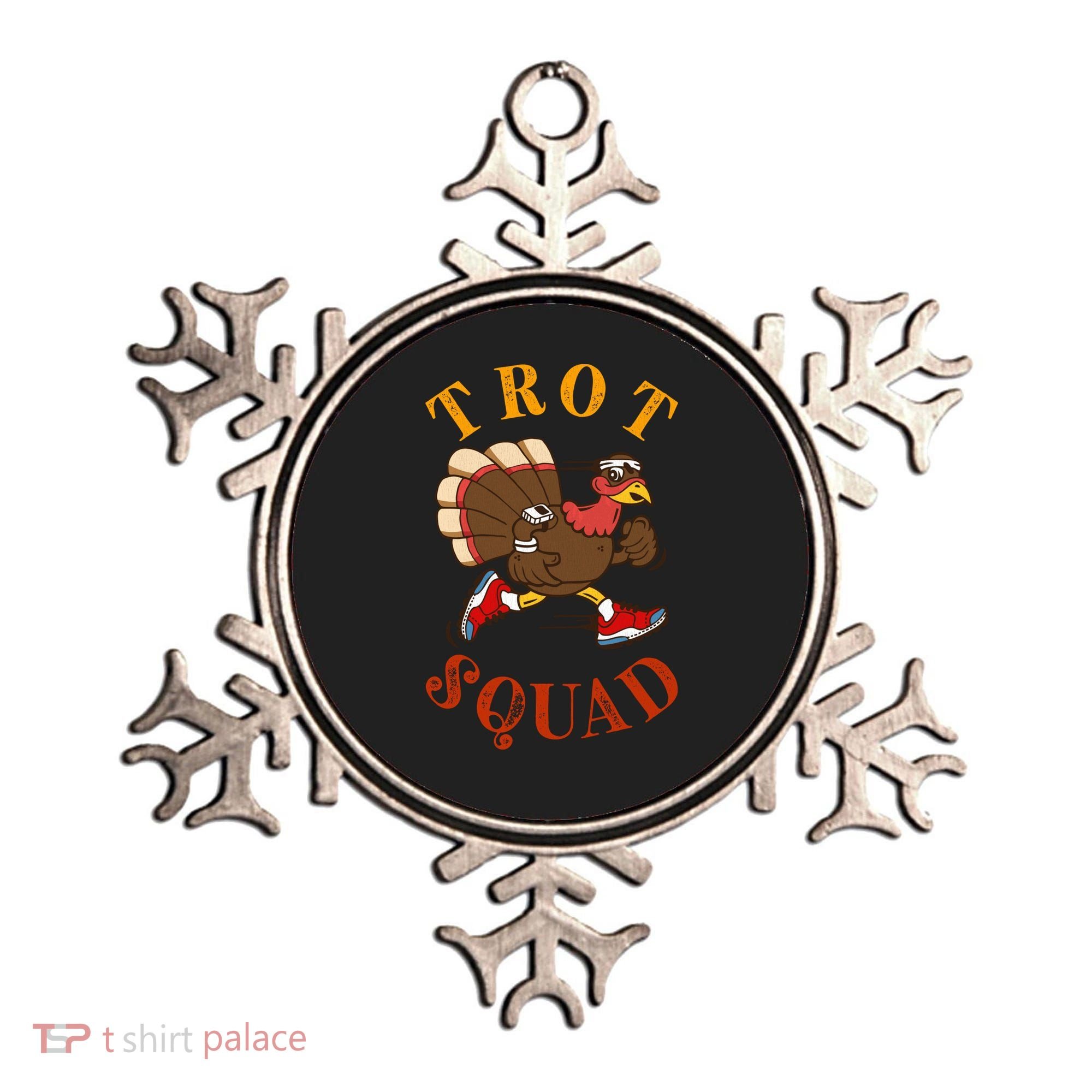 Trot Squad Thanksgiving Turkey Trot Costume Ornament