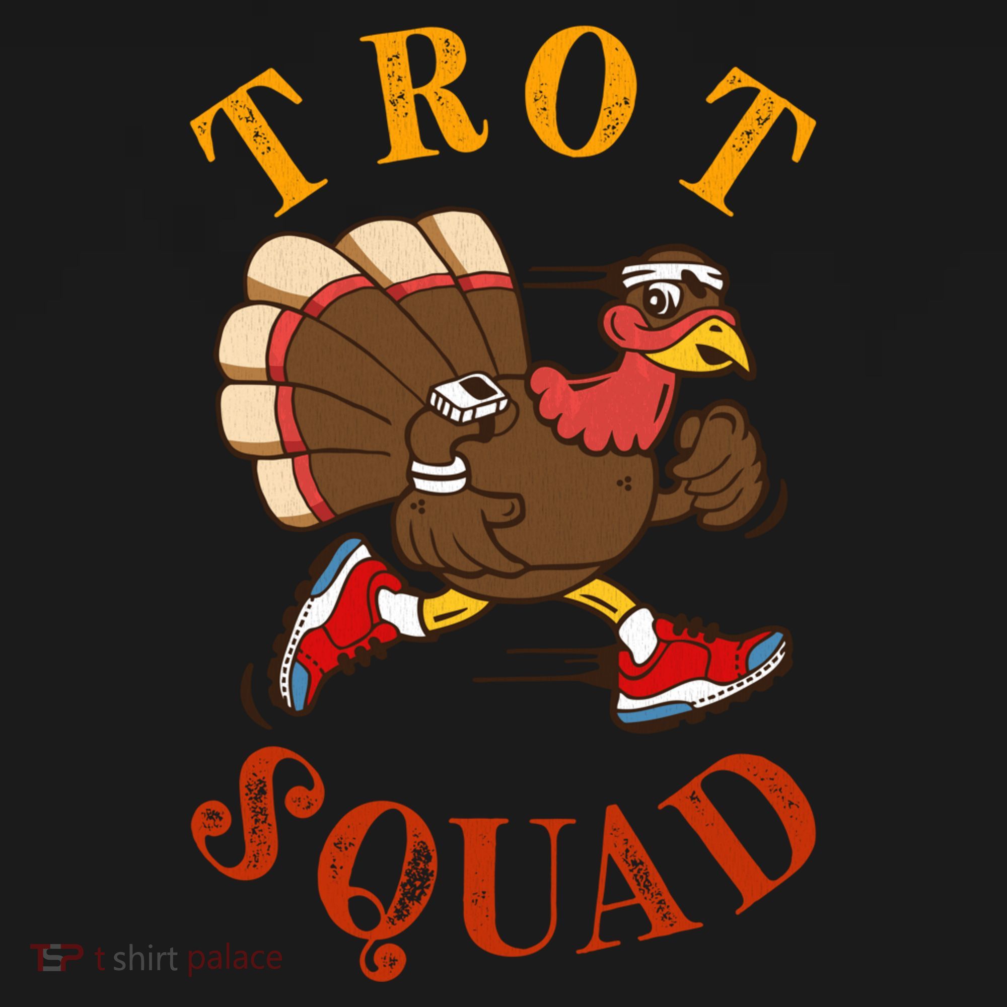 Trot Squad Thanksgiving Turkey Trot Costume Ornament