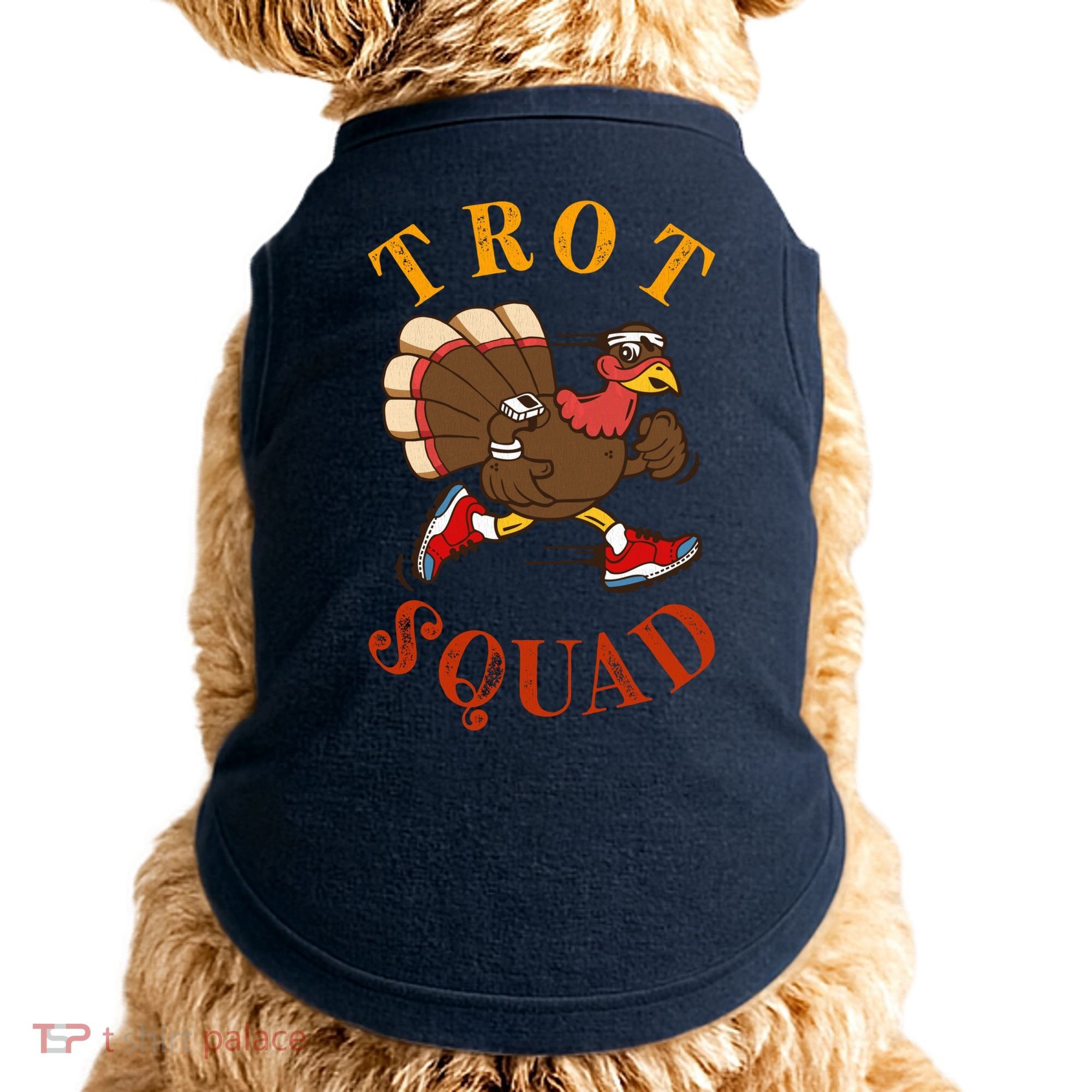 Trot Squad Thanksgiving Turkey Trot Costume Doggie Tank