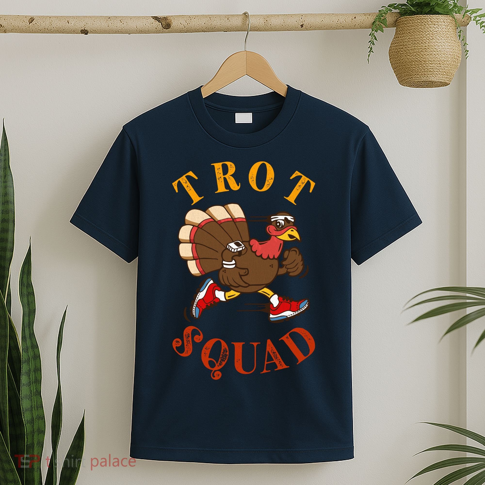 Trot Squad Thanksgiving Turkey Trot Costume T-Shirt