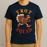 Trot Squad Thanksgiving Turkey Trot Costume T-Shirt thumb 3