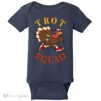 Trot Squad Thanksgiving Turkey Trot Costume Baby Bodysuit thumb 0