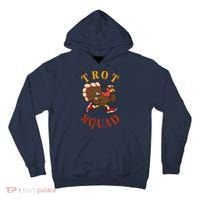 Trot Squad Thanksgiving Turkey Trot Costume Tall Hoodie thumb 0