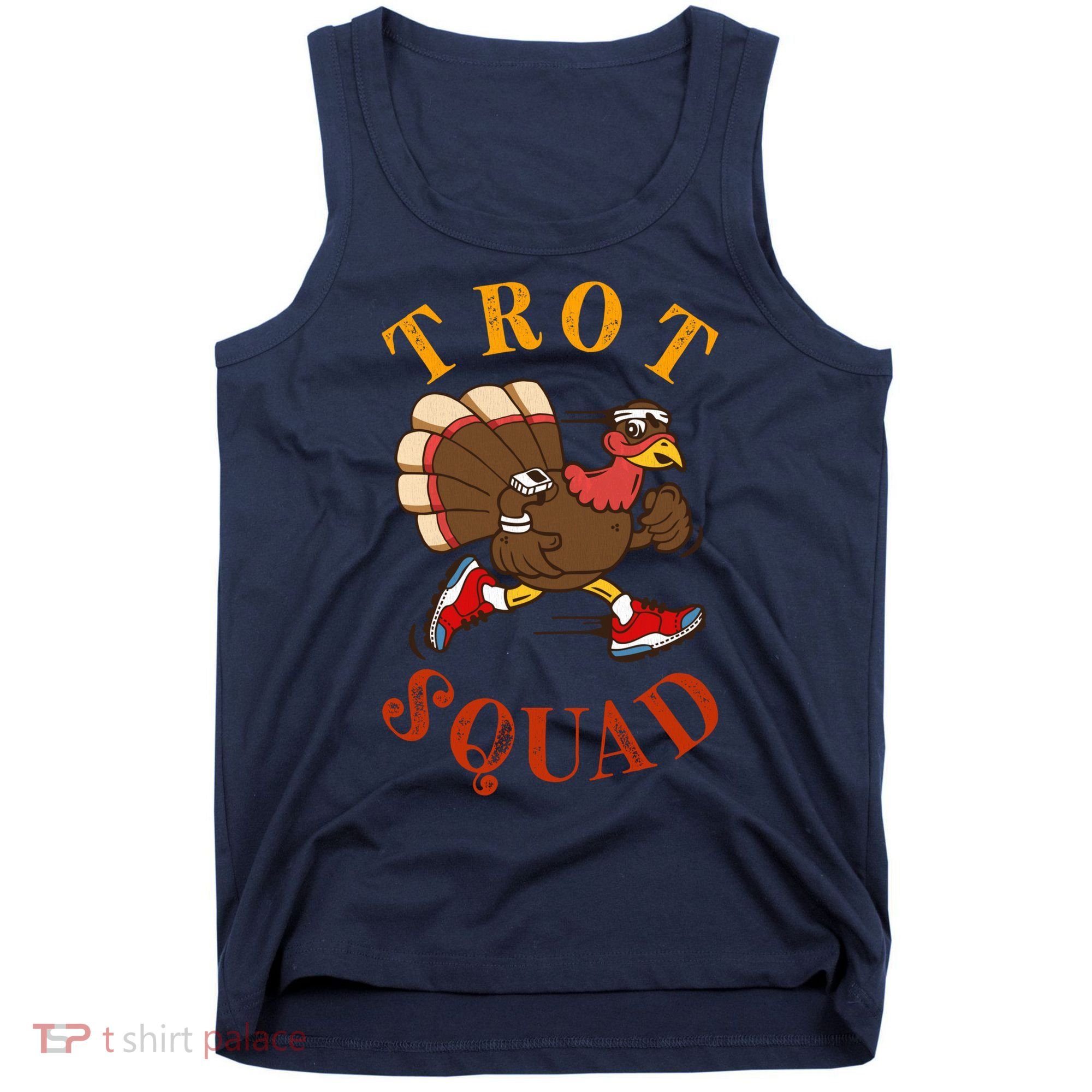 Trot Squad Thanksgiving Turkey Trot Costume Tank Top