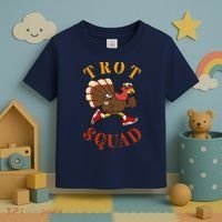 Trot Squad Thanksgiving Turkey Trot Costume Toddler T-Shirt thumb 3