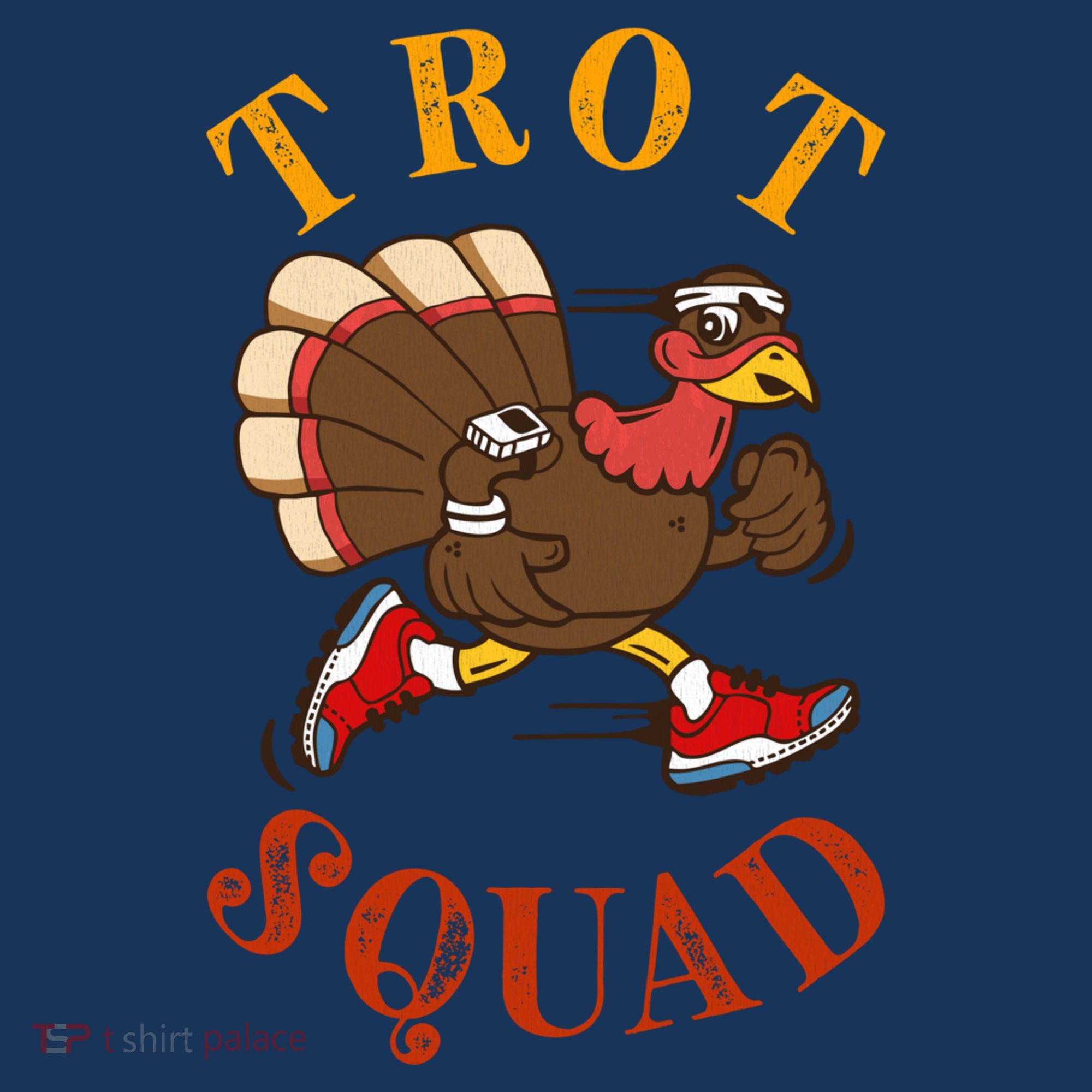 Trot Squad Thanksgiving Turkey Trot Costume Visor