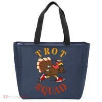 Trot Squad Thanksgiving Turkey Trot Costume Tote Bag thumb 0