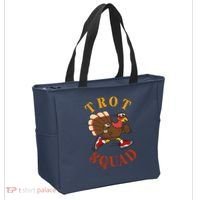 Trot Squad Thanksgiving Turkey Trot Costume Tote Bag thumb 2