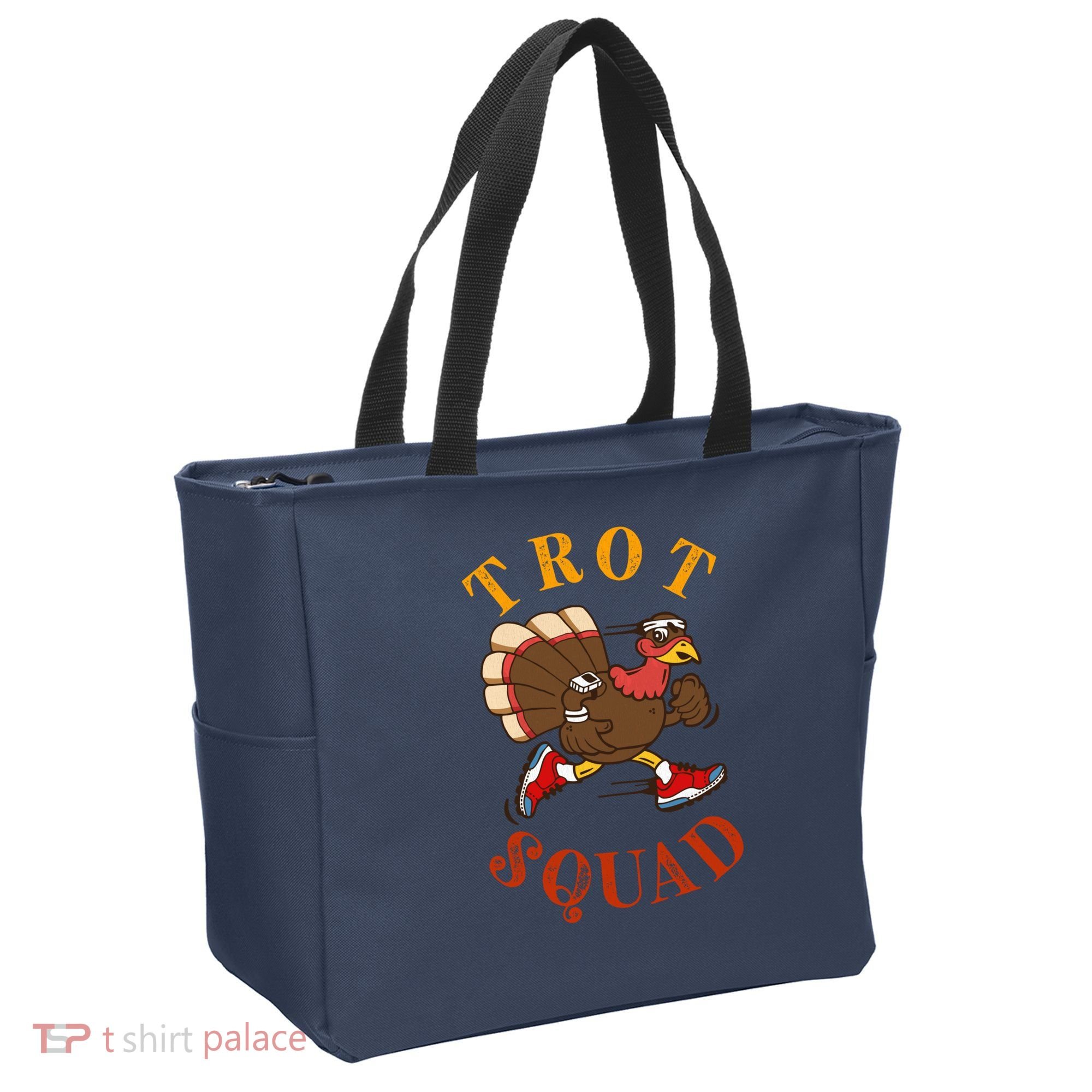 Trot Squad Thanksgiving Turkey Trot Costume Tote Bag